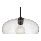 Millennium Lighting 203201-MB Matte Black Pomari 14'' Wide 1-light Pendant Image 6