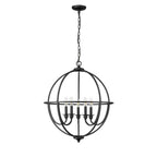 Millennium Lighting 12305-MB Matte Black Chandelier Ceiling Light Image 1