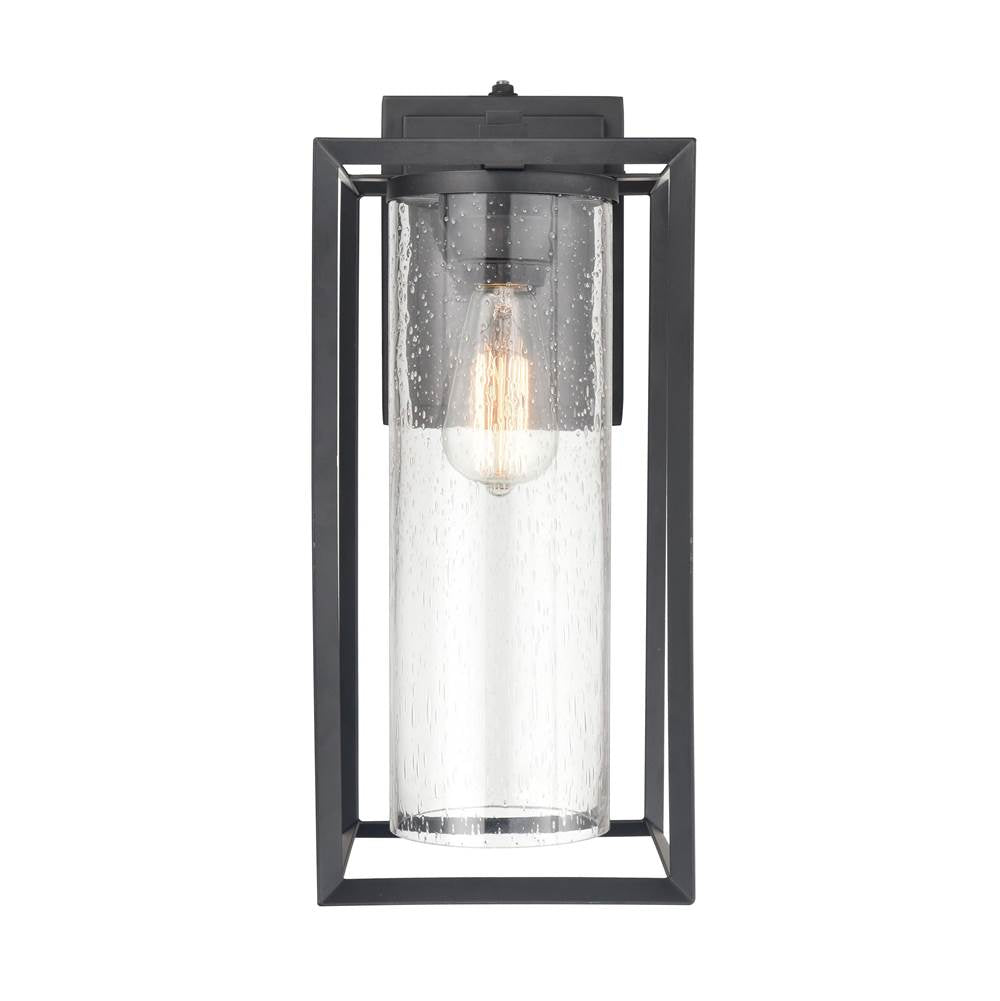 Millennium Lighting 4561-PBK Powder Coat Black Outdoor Wall Sconce Image 1