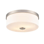 Millennium Lighting 214102-BN Brushed Nickel Laphia 13.25'' Wide 2-light Flushmount - Brushed Nickel Image 1