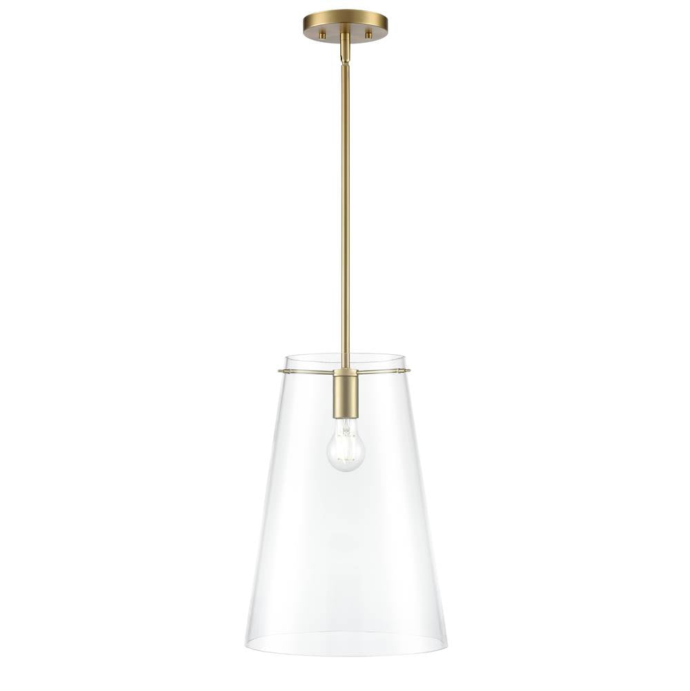 Millennium Lighting Maccan 11.75'' Wide 1-light Pendant - Vintage Brass