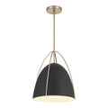 Millennium Lighting 69201-MB/MG Matte Black Pomelle  13.75'' Wide 1-light Pendant Image 1