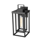 Millennium Lighting 901001-PBK Powder Coated Black Mcdonough 18'' High 1-light Outdoor Wall Lantern - Powder Coated Black Image 1