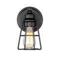 Millennium Lighting 3381-MB Matte Black Wall Sconce Image 1