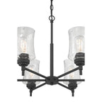 Millennium Lighting 909106-MB Matte Black Clarvyn 25.5'' Wide 6-light Chandelier Image 7