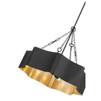 Millennium Lighting 210205-MB/VB Matte Black Ottavio  28'' Wide 5-light Pendant Image 5