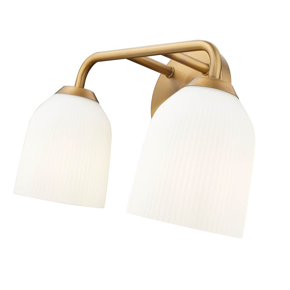 Millennium Lighting 22302-VB Vintage Brass Vanity Image 4