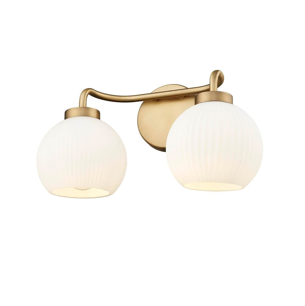 Millennium Lighting 22402-VB Vintage Brass Vanity Image 6