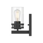 Millennium Lighting 91021-MB Matte Black Lunden  9.25'' High 1-light Wall Sconce Image 7