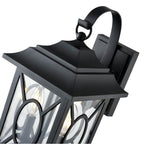 Millennium Lighting 85102-PBK Powder Coated Black Outdoor Wall Sconce Image 3