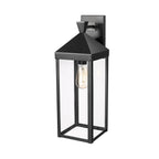 Millennium Lighting 22921-PBK Powder Coated Black Yates 21.75'' High 1-light Outdoor Wall Sconce - Painted Black Image 1