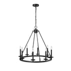 Millennium Lighting 46708-MB Matte Black Chandelier Ceiling Light Image 4