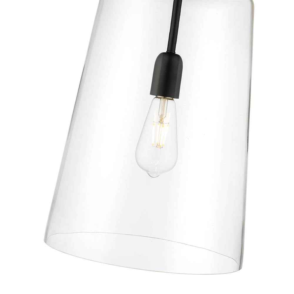 Millennium Lighting 22701-MB Matte Black Pendant Light Image 3