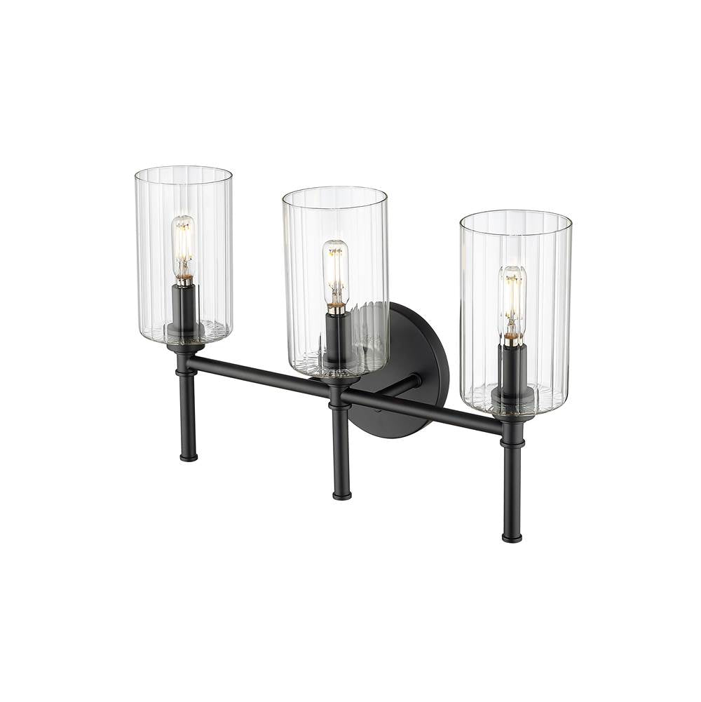 Millennium Lighting 9923-MB Matte Black Vanity Image 4