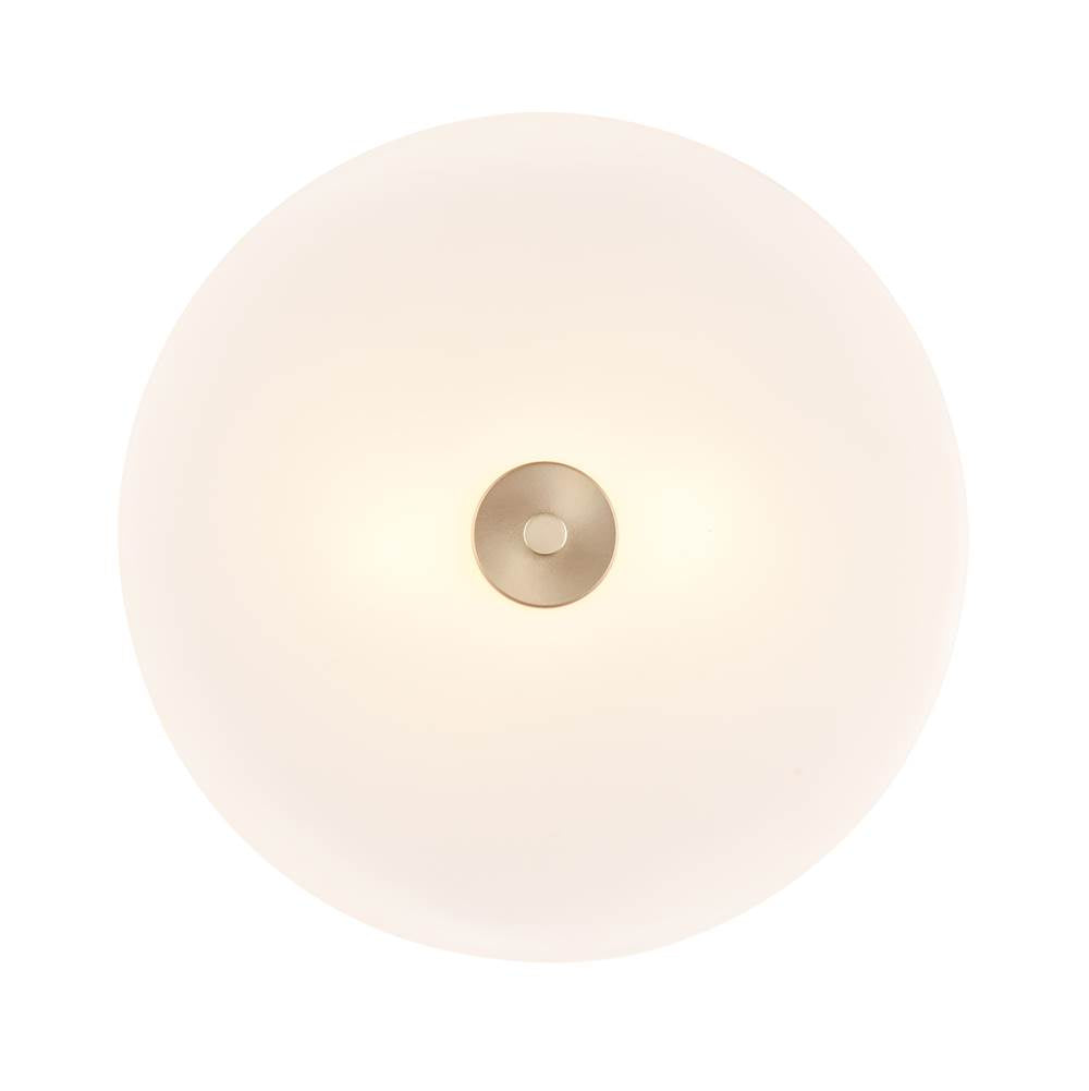 Millennium Lighting 214102-MG Modern Gold Laphia 13.25'' Wide 2-light Flushmount - Modern Gold Image 5