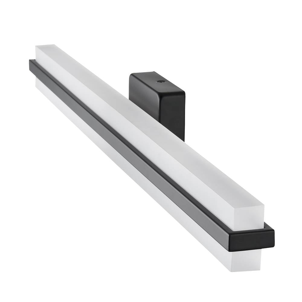Millennium Lighting 7551-MB Matte Black Vanity Led Image 4