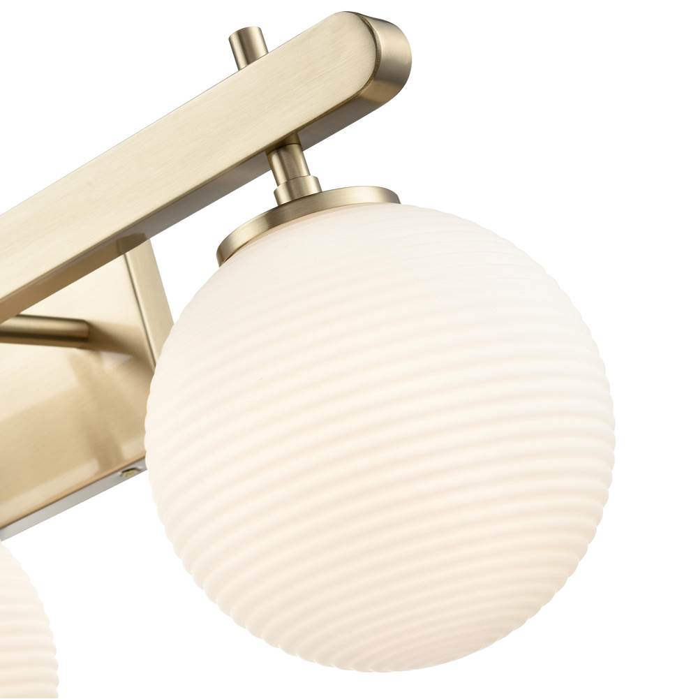 Millennium Lighting 215103-MG Modern Gold Coretta 26'' Wide 3-light Vanity - Modern Gold Image 5