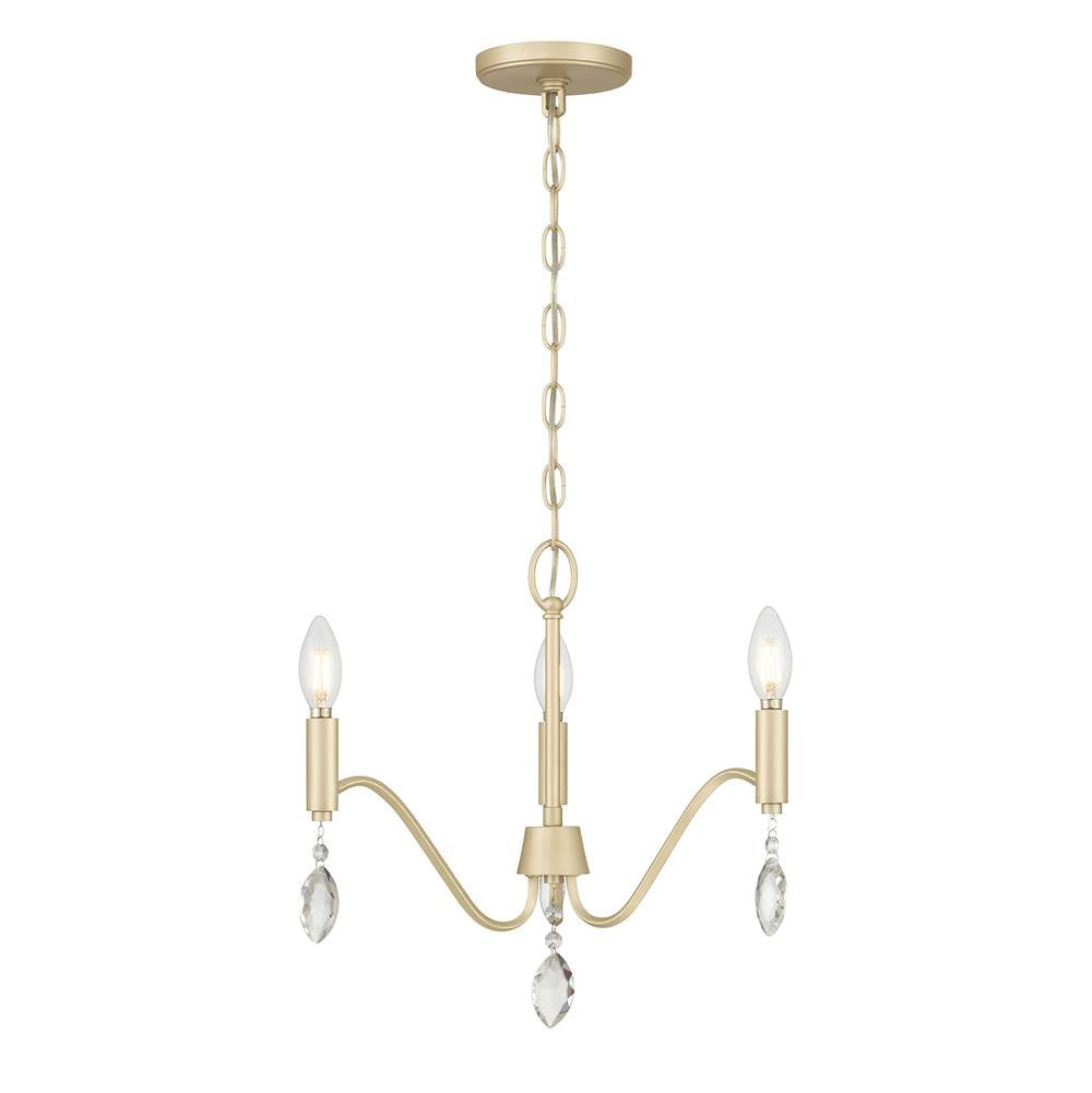 Millennium Lighting Aureline 17.25'' Wide 3-light Chandelier