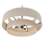 Millennium Lighting 208106-MB Matte Black Helbert 30'' Wide 6-light Pendant Image 7