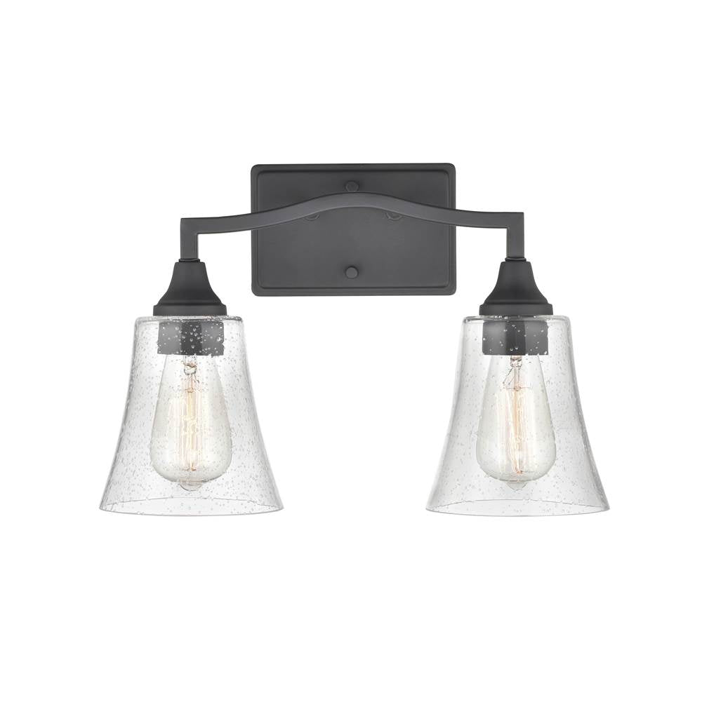 Millennium Lighting 2102-MB Matte Black Vanity Image 2