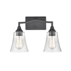 Millennium Lighting 2102-MB Matte Black Vanity Image 2