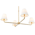 Millennium Lighting 25104-VB Vintage Brass Ami 40'' Wide 4-light Chandelier - Vintage Brass Image 6