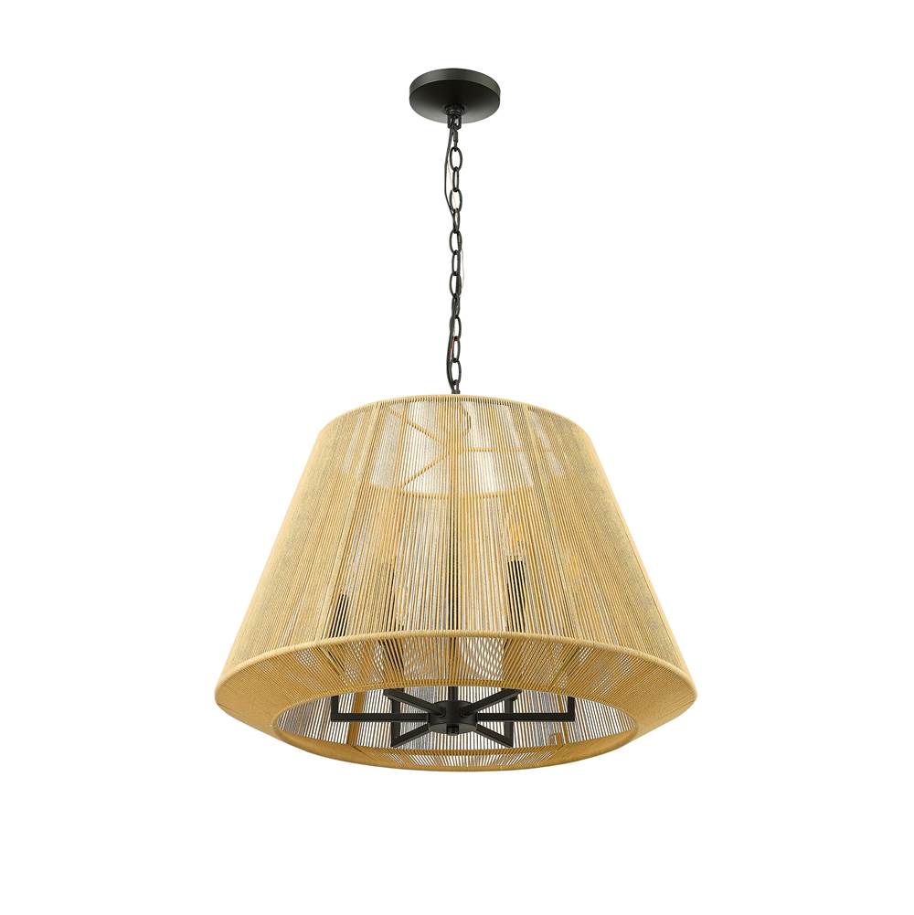 Millennium Lighting 20606-MB Matte Black Pendant Light Image 5