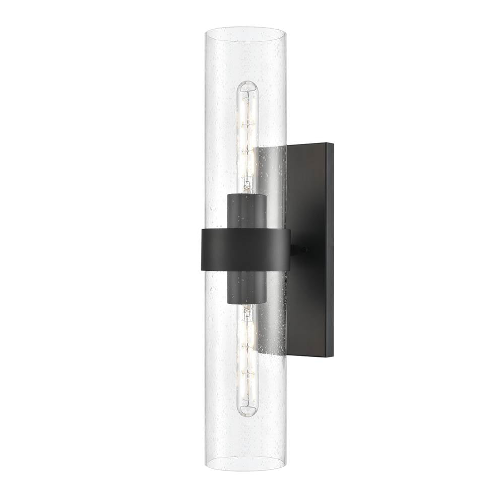 Millennium Lighting 15102-MB Matte Black Jamison 22.75'' High 2-light Wall Sconce - Matte Black Image 1