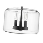 Millennium Lighting 46923-MB Matte Black Semi-flush Ceiling Mount Image 2