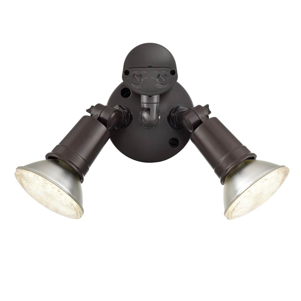 Millennium Lighting  4.75'' High 2-light Outdoor Security Flood Light - Powder Coated Matte White