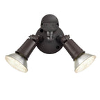 Millennium Lighting  4.75'' High 2-light Outdoor Security Flood Light - Powder Coated Matte White