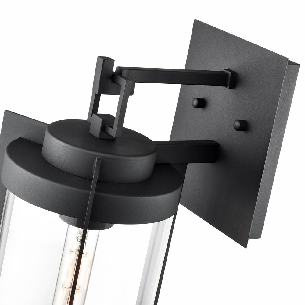 Millennium Lighting 91511-TBK Textured Black Outdoor Wall Sconce Image 3