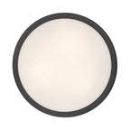 Millennium Lighting 90203-MB/VB Matte Black Stralara  16'' Wide 3-light Flush Mount Image 6