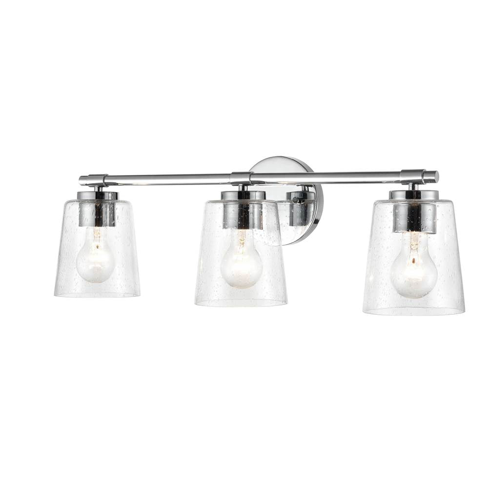 Millennium Lighting 8113-CH Chrome 3 Light Vanity Image 3