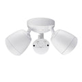 Millennium Lighting M-18002-MW Matte White 10.5'' High 2-light Led Outdoor Security Flood Light - Powder Coated Matte White Image 1