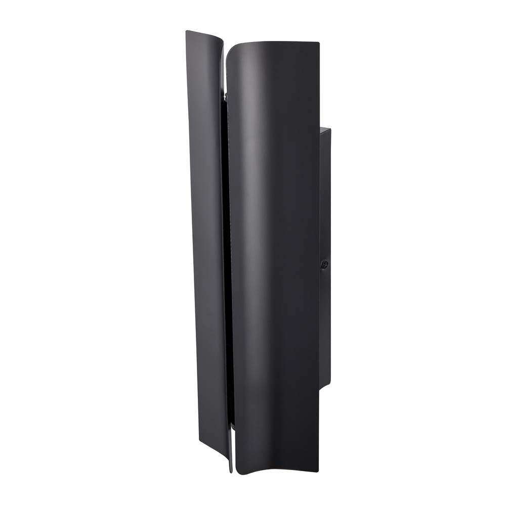 Millennium Lighting 78001-PBK Powder Coated Black Outdoor Wall Sconce Led Image 5