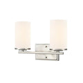Millennium Lighting 2702WG-BN Brushed Nickel Verlana 14'' 2-light Vanity - Brushed Nickel Image 1