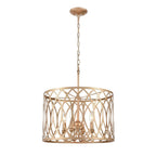 Millennium Lighting 4214-PMG Painted Modern Gold Pendant Light Image 7
