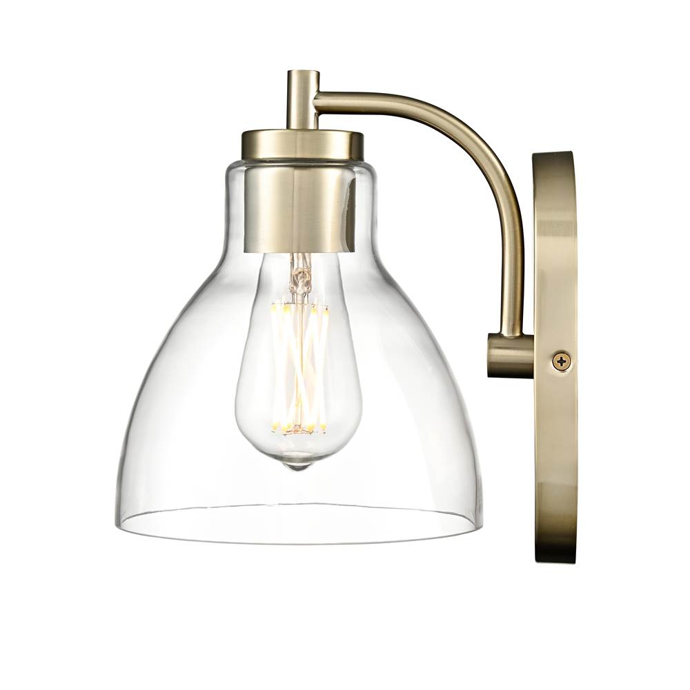Millennium Lighting 6201-MG Modern Gold Knightsdale 9.25'' High 1-light Wall Sconce - Modern Gold Image 6
