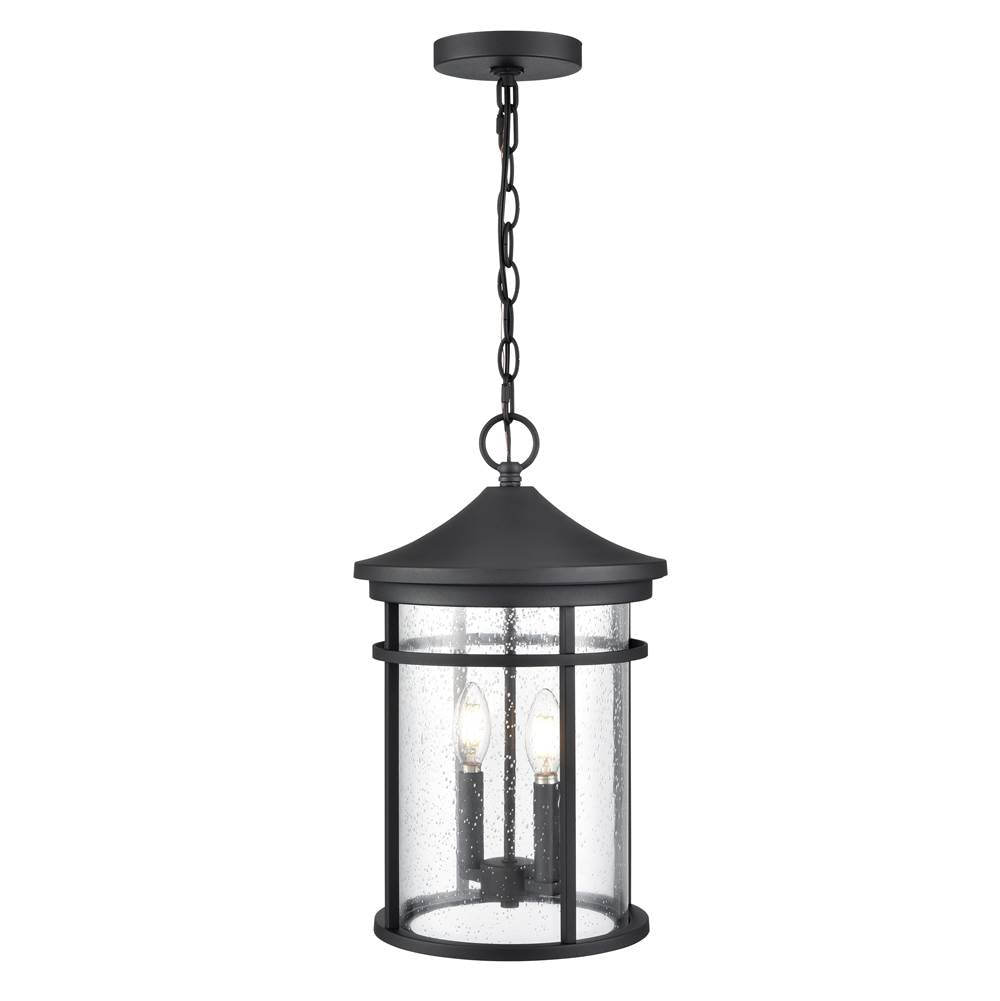 Millennium Lighting 91342-TBK Textured Black Outdoor Hanging Lantern Image 4