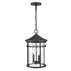 Millennium Lighting 91342-TBK Textured Black Outdoor Hanging Lantern Image 4