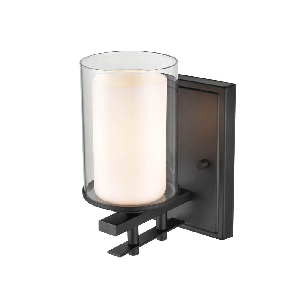 Millennium Lighting 5501-MB Matte Black Wall Sconce Image 2
