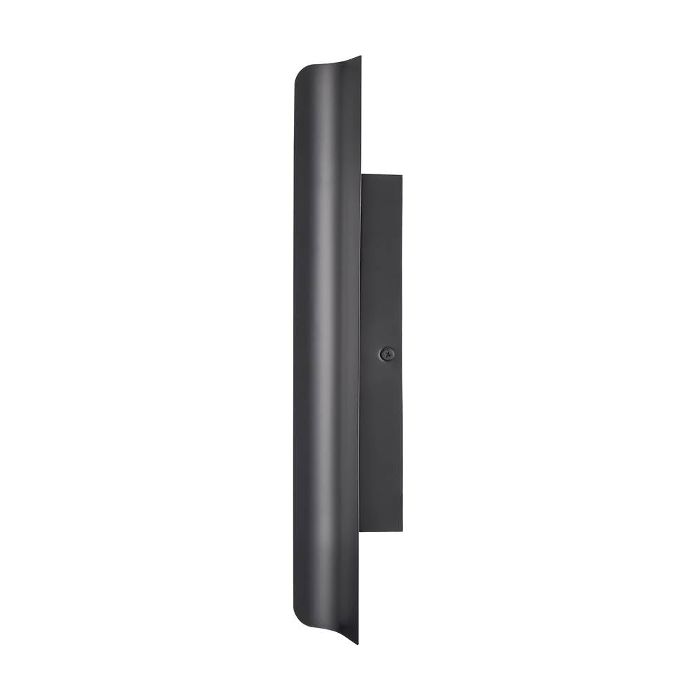 Millennium Lighting 78001-PBK Powder Coated Black Outdoor Wall Sconce Led Image 4