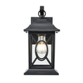 Millennium Lighting 85101-PBK Powder Coated Black Outdoor Wall Sconce Image 1