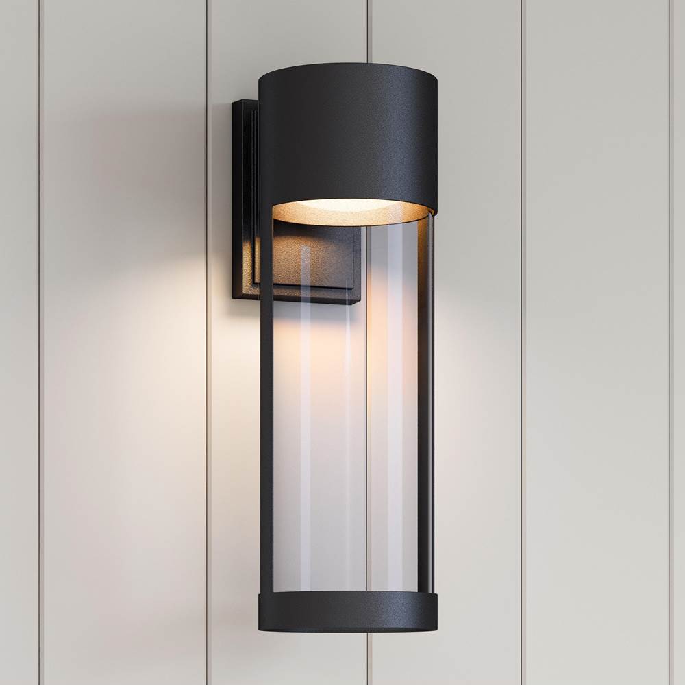 Millennium Lighting 84102-PBK Powder Coated Black Led Outdoor Wall Sconce Image 2