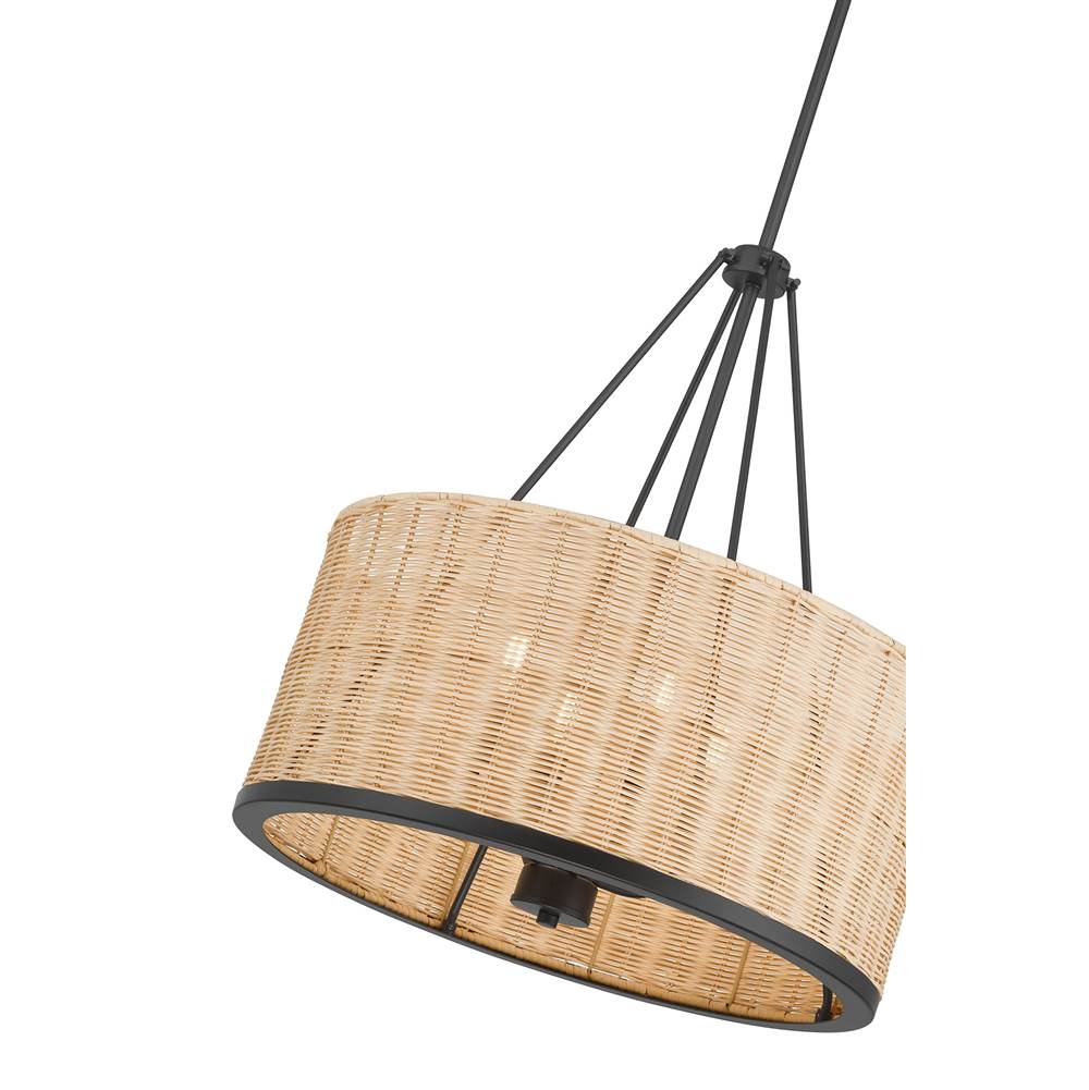 Millennium Lighting 210104-MB Matte Black Namiro 19.75'' Wide 4-light Pendant Image 5