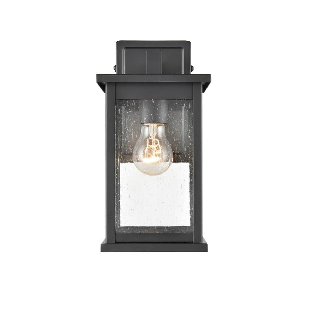 Millennium Lighting 4101-PBK Powder Coat Black Outdoor Wall Sconce Image 2