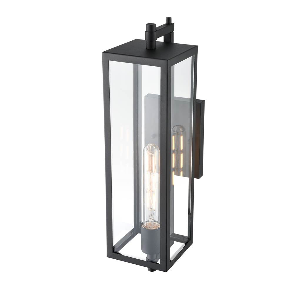 Millennium Lighting 230101-TBK Textured Black Outdoor Wall Sconce Image 6