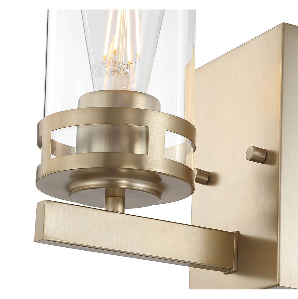 Millennium Lighting 91021-MG Modern Gold Lunden  9.25'' High 1-light Wall Sconce Image 5