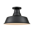 Millennium Lighting RCLWF14-SB Satin Black Classic Warehouse Shade Image 1